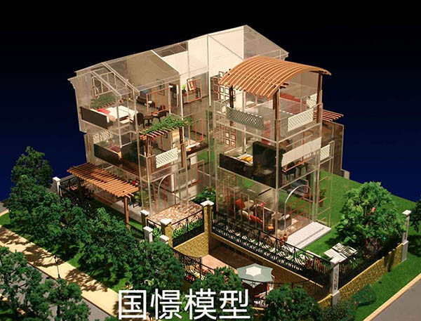 华阴市建筑模型