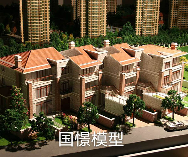 华阴市建筑模型