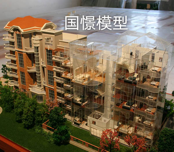 华阴市建筑模型