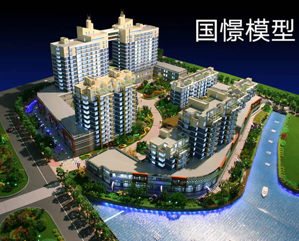 华阴市建筑模型