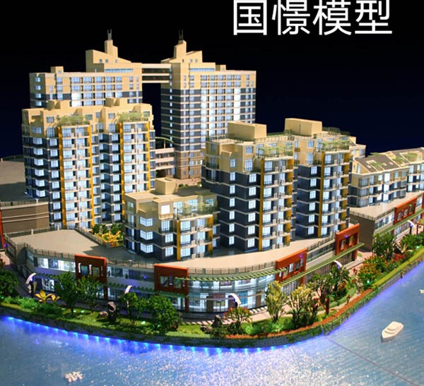华阴市建筑模型