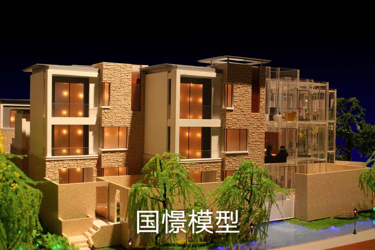 华阴市建筑模型