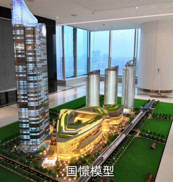 华阴市建筑模型