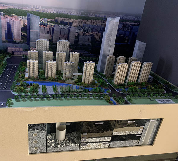 华阴市建筑模型